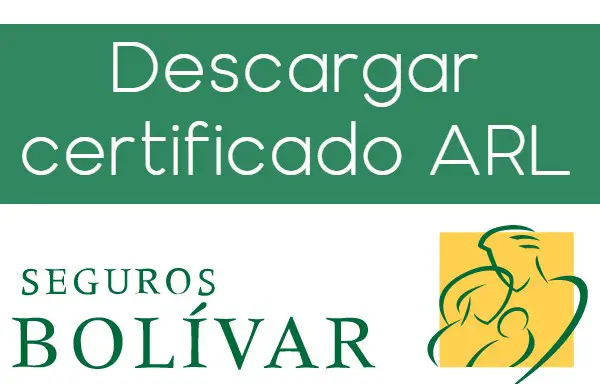 Descargar Certificado Seguros Bolívar