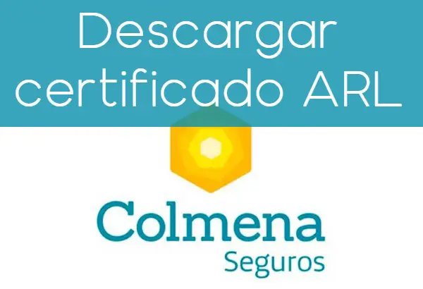 Descargar Certificado ARL Colmena