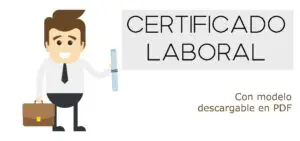 certificado laboral